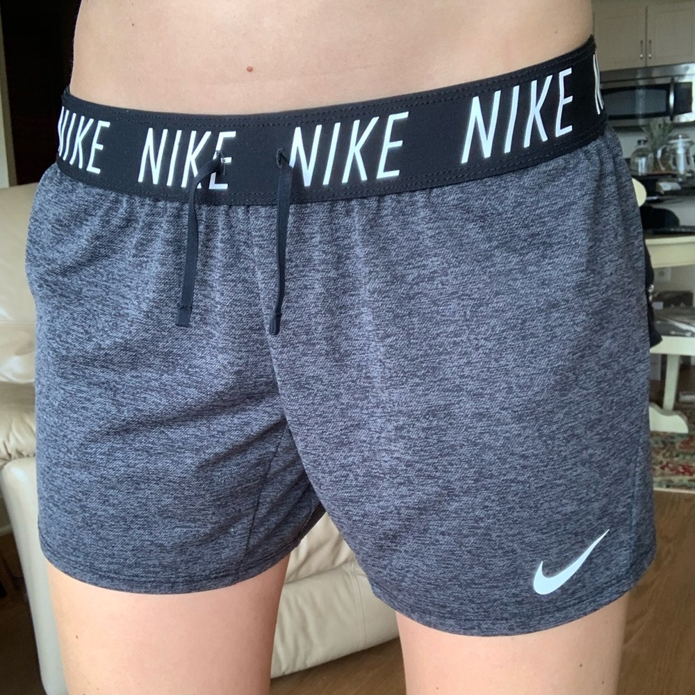 Nike Women’s Heather Grey Athletic Shorts